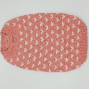 Dog Pink Hearts Sweater